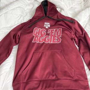 Vintage Mens Texas A&M Giggem Addies Hoodie